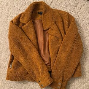 Shinestar Brown Sherpa Jacket